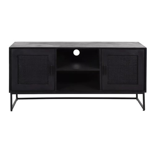 ANGELA wardrobe L 120 x W 40 x H 57 cm - black