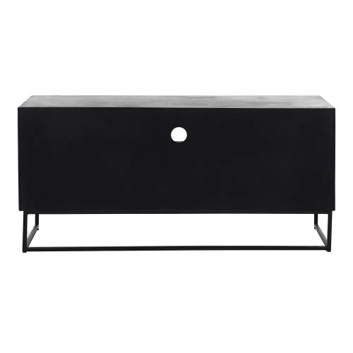 ANGELA kledingkast L 120 x B 40 x H 57 cm - zwart