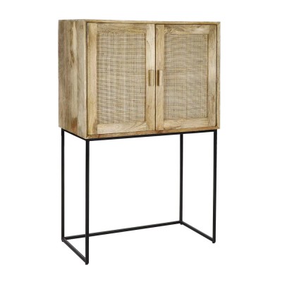 Kleiderschrank ANGELA L 80 x W 40 x H 125 cm - Natur Pomax