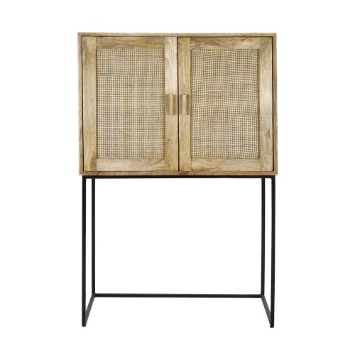 Kledingkast ANGELA L 80 x B 40 x H 125 cm - naturel