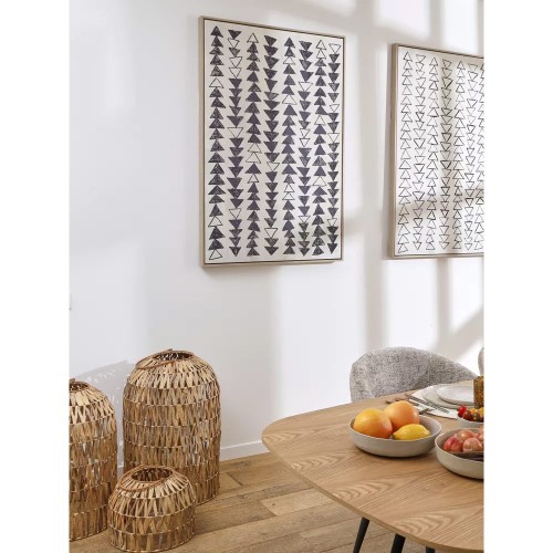 Set van 3 NORDBY lantaarns - naturel