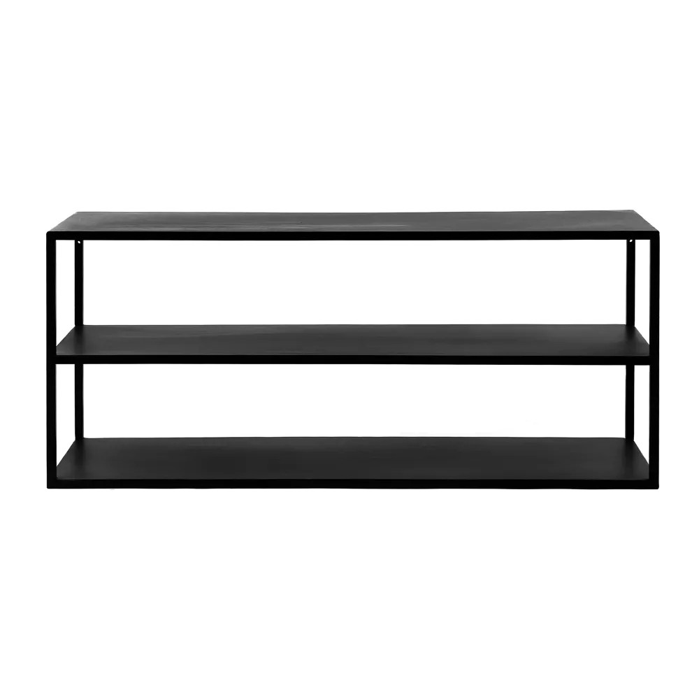 ESZENTIAL shelf/side table - black
