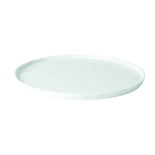 Plato llano PORCELINO BLANCO