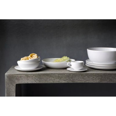 Flacher ovaler Teller PORCELINO WHITE 2