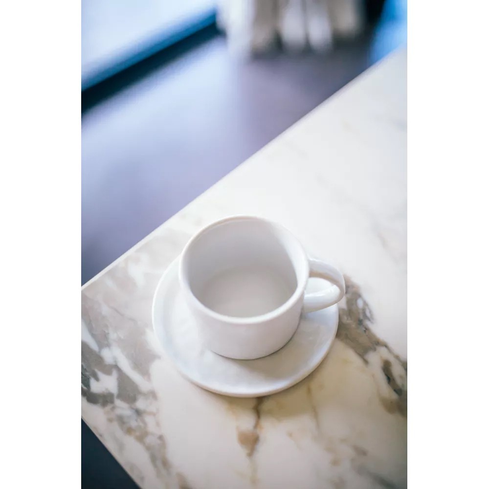 Tasse et soucoupe DIA 14 x H 8,2 cm