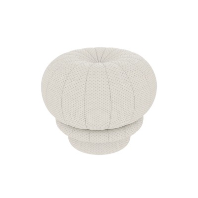 Claudie pouffe - pearl grey Hartô
