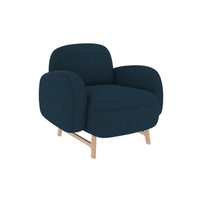 Sillón Auguste - azul cobalto Hartô
