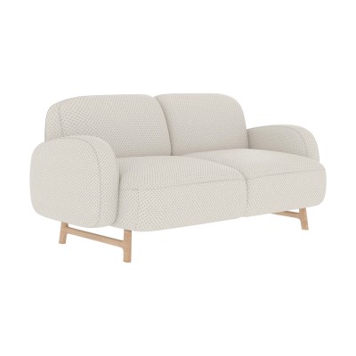 Auguste 2-seater sofa - pearl grey Hartô