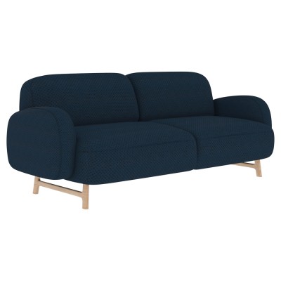 Auguste 3-Sitzer-Sofa - kobaltblau Hartô