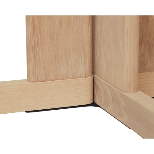 Quatrefoil Table 68×68, White Oak