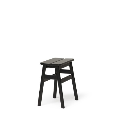 Standard corner stool 45, black Form and Refine