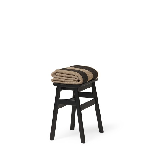 Tabouret standard d'angle 45, noir