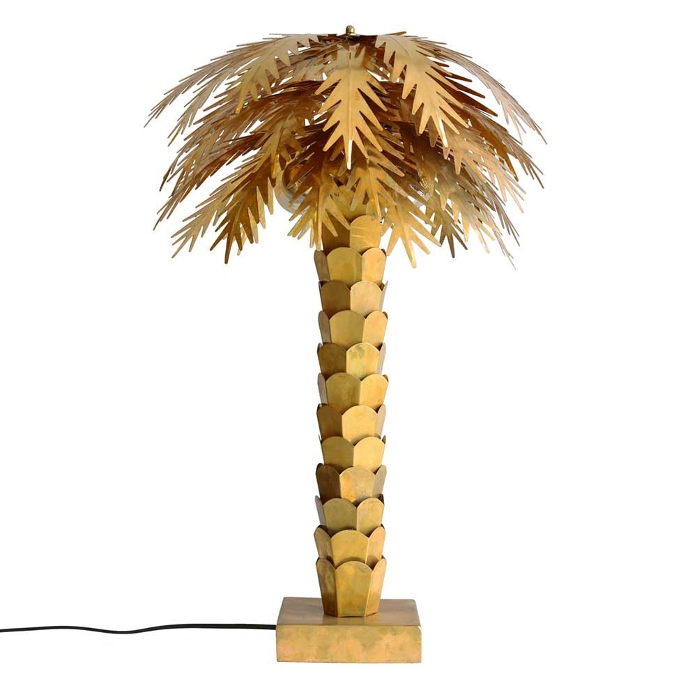 Brass palm lamp HKliving
