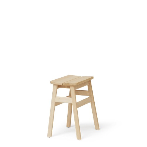 Standard corner stool 45, beech