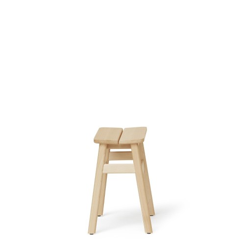 Tabouret standard d'angle 45, hêtre