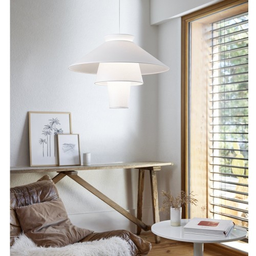 Suspension Ruche L - Blanc