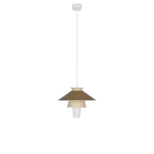 Hanging lamp Ruche S - Ochre