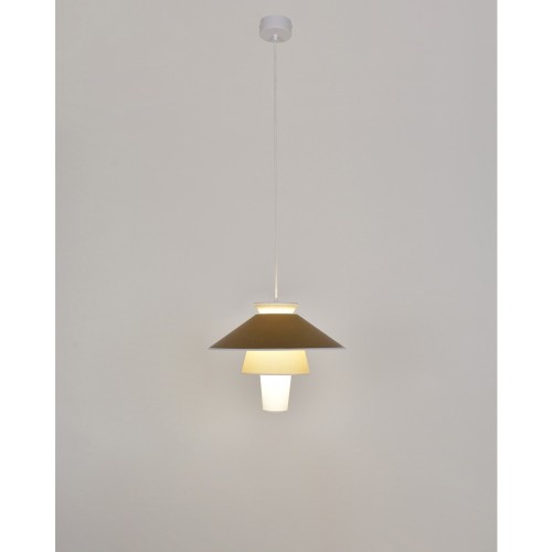 Lampada a sospensione Ruche S - Ocra