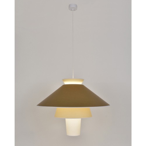 Lámpara colgante Ruche XL - Ocre