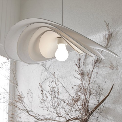 Hängeleuchte Selenitis D56