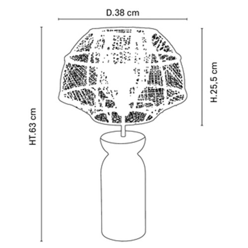 Lampe à poser Odyssée L