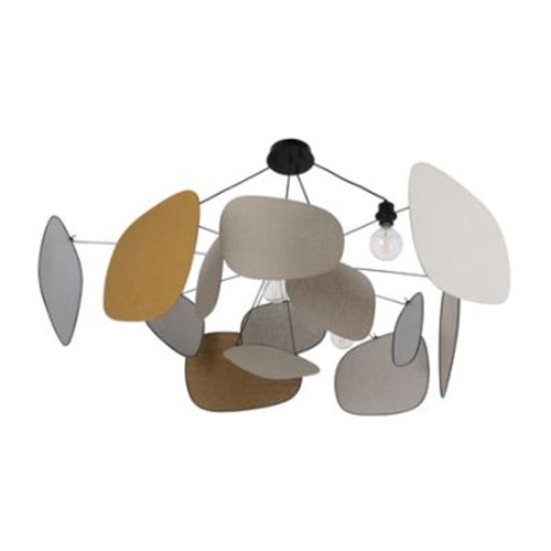 Screen 70's XXL hanging lamp