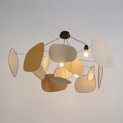 Scherm 70's XXL hanglamp