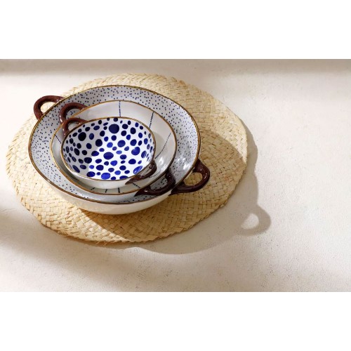 ANAFI pasta bowl - blue