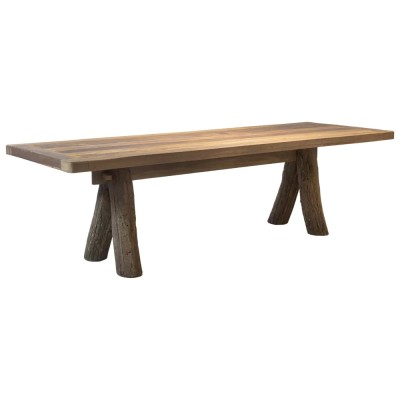 Table à manger OVISTON L 260 x W 85 x H 76 cm - naturel 2
