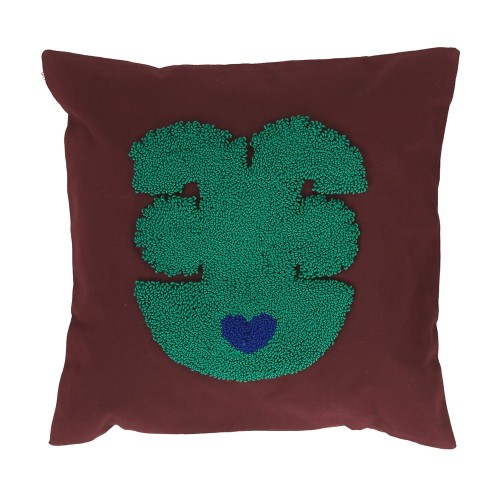 Nido cushion Queztal terracotta ames