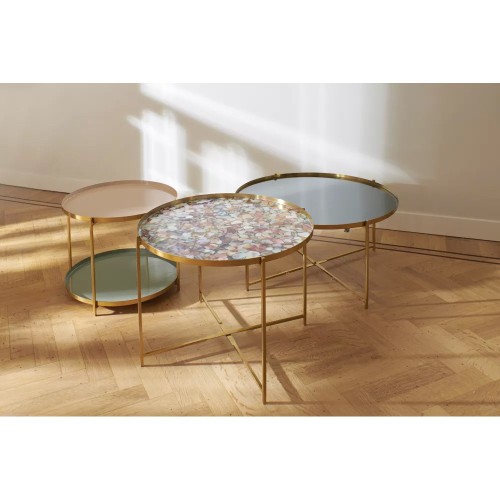 FLEX L poten L 67,5 x B 67,5 x H 38 cm - goud