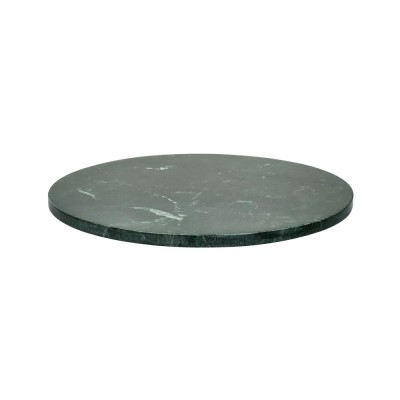 Dessus de table CARRARA DIA 45 x H 1,5 cm - vert