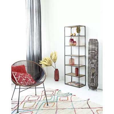 CAPPUCINO fauteuil L 70 x B 67 x H 79 cm - donkerbruin 2