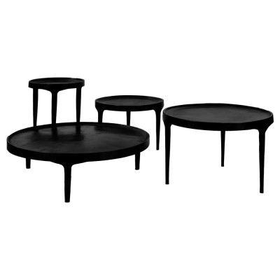 TRIP DIA table 80 x H 25 cm - black 2