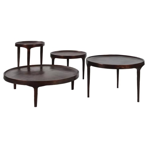 TRIP DIA table 80 x H 25 cm - bronze