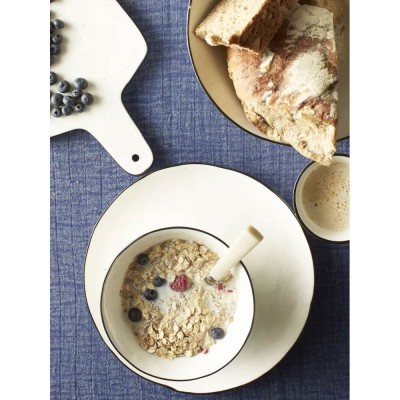 BASIL dessertbord - wit 2