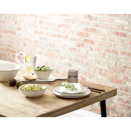 BASIL cereal bowl - white