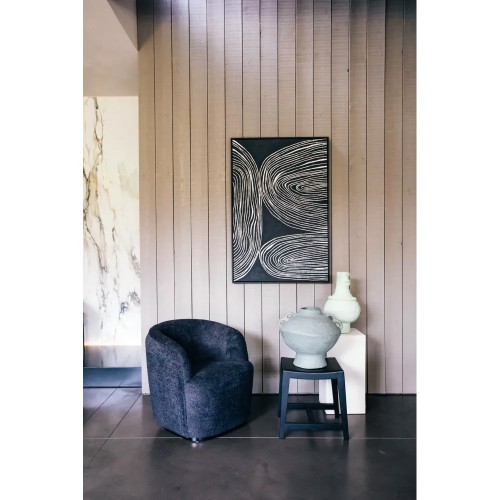 Tela con telaio SESTRI L 83 x L 4,3 x H 123 cm - nero