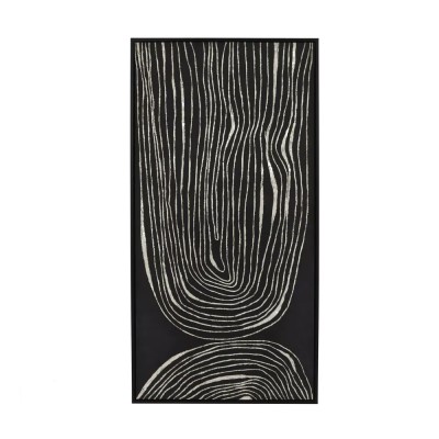 Leinwand mit Keilrahmen SESTRI L 63 x W 4,3 x H 123 cm - schwarz Pomax