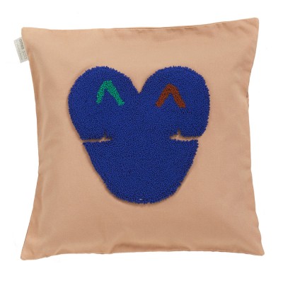 Coussin Nido Kukuy beige pink ames ames