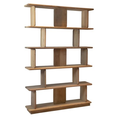 Scaffale MATTEO L 122 x L 30 x H 183 cm - naturale 2