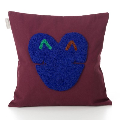 Coussin Nido Kukuy terracotta ames ames