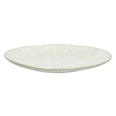 Assiette plate MYSA - blanc