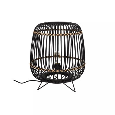 Lampe de table MOMOK DIA 36 x H 43 cm - noir Pomax