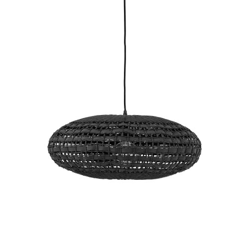 Lampe suspendue ROTA DIA 56 x H 24 cm - noir
