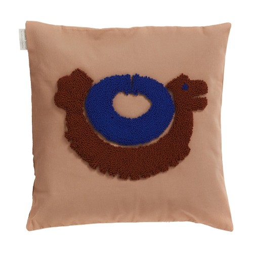 Cojín Nido Pichu beige rosa ames