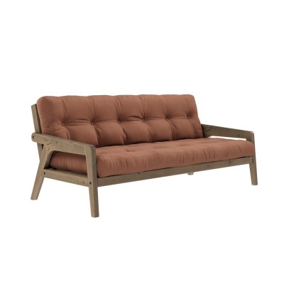 3-zits slaapbank Grab - 759 Clay Brown