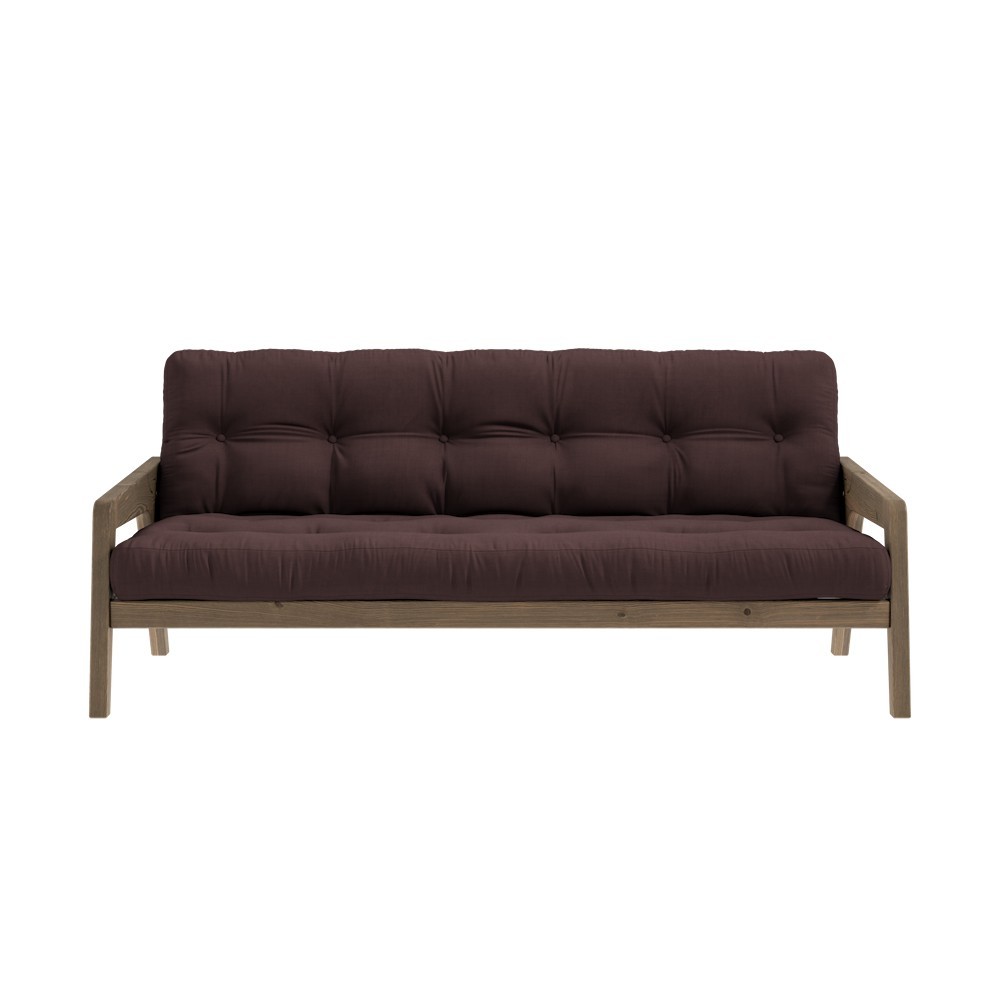 3-zits slaapbank Grab - 715 Bruin