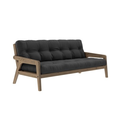 3-seater sofa bed Grab - 734 Dark Grey