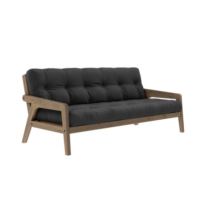 3-seater sofa bed Grab - 734 Dark Grey Karup Design